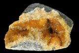 Intense Orange Calcite Crystal Cluster - Poland #148372-1